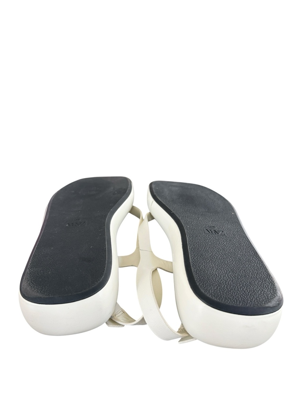 Zara Platform Thong Sandals Size 40 US 9 - Picture 8 of 9